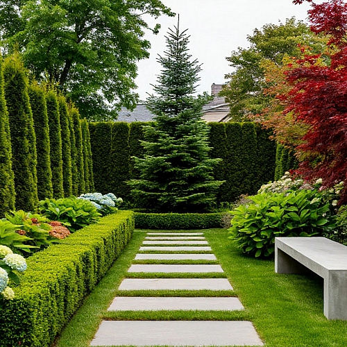 Озеленение территории